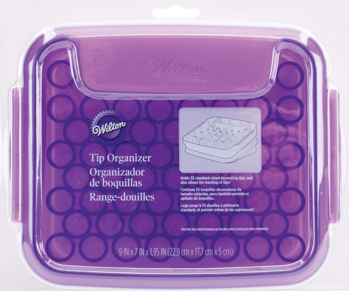 WILTON Baking Tip Organizer 405-8784 9X7X1.95