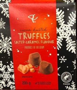 PRESIDENT CHOICE Pc Cocoa Dusted Truffles Belgium 200G