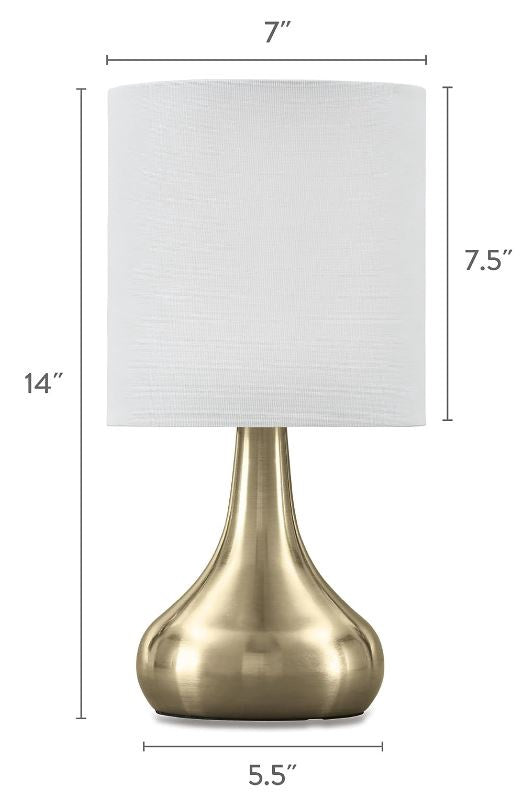ASHLEY Table Lamp Signature Design by Droplet W/USB Port L204344