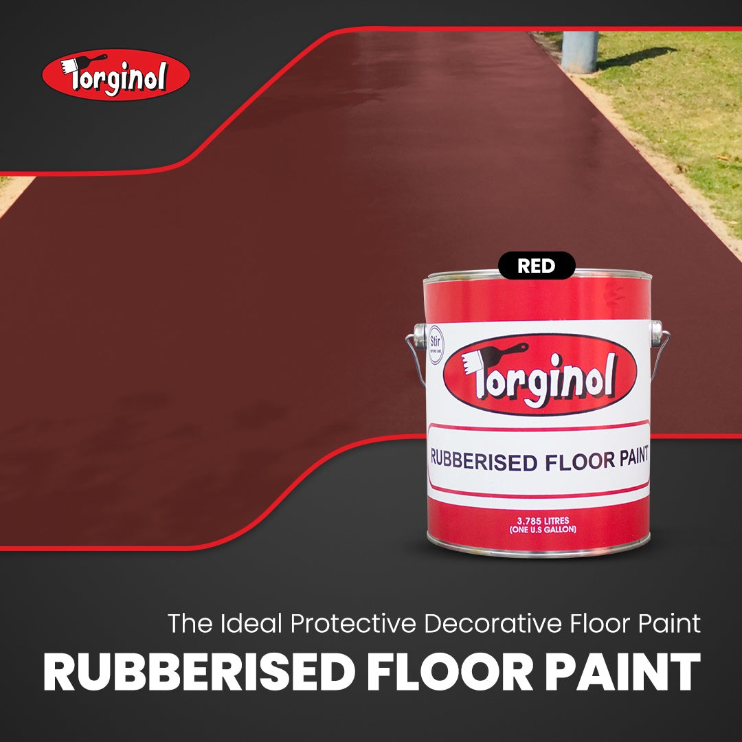ARBO Paint Rubberised Red Gal Oil