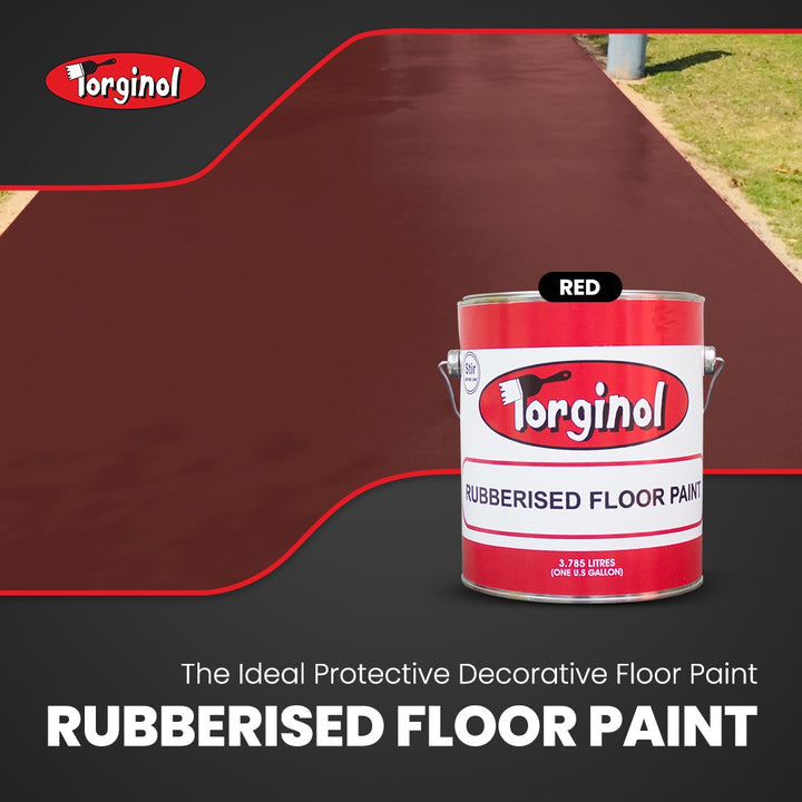 ARBO Paint Rubberised Red Gal Oil