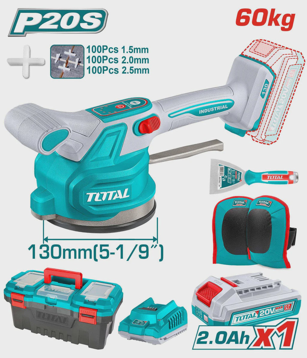 TOTAL Tile Vibration Machine 20V UTTVLI20015