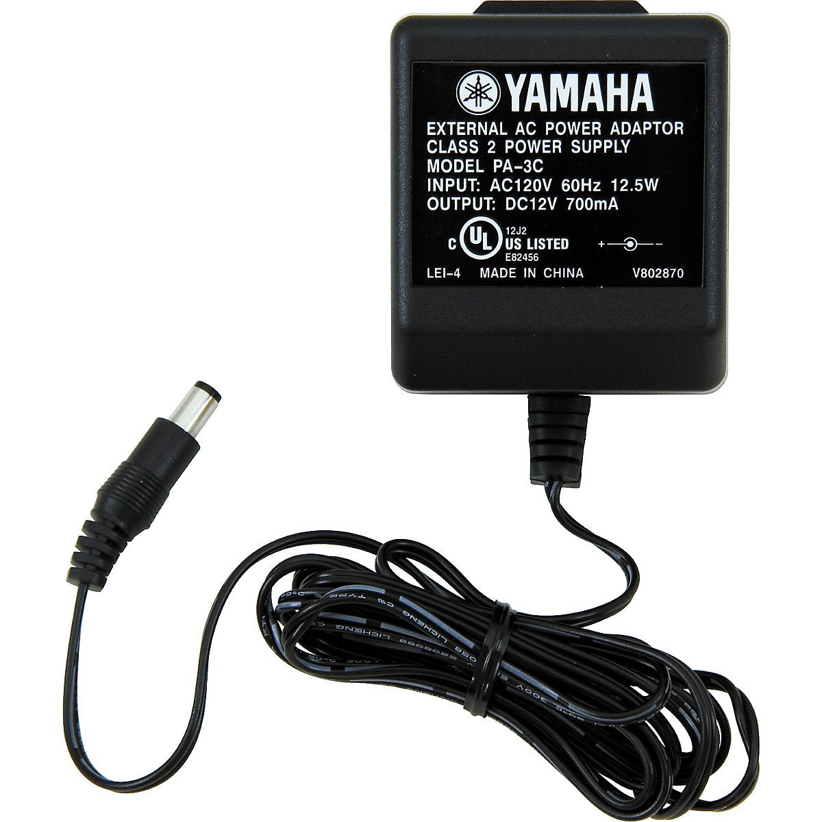 YAMAHA Adaptor AC/DC PA3C Keyboard Adaptor