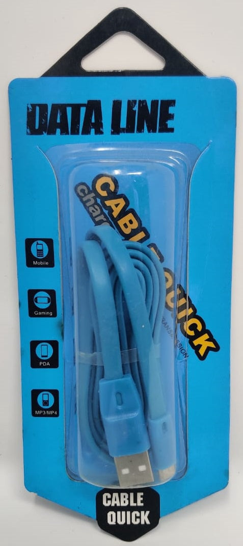 GENERIC USB Cable Micro Data Line Rubber Quick Super Speed