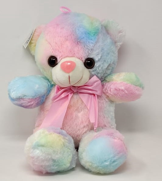 Plush Teddy Bear B98-40 Rainbow