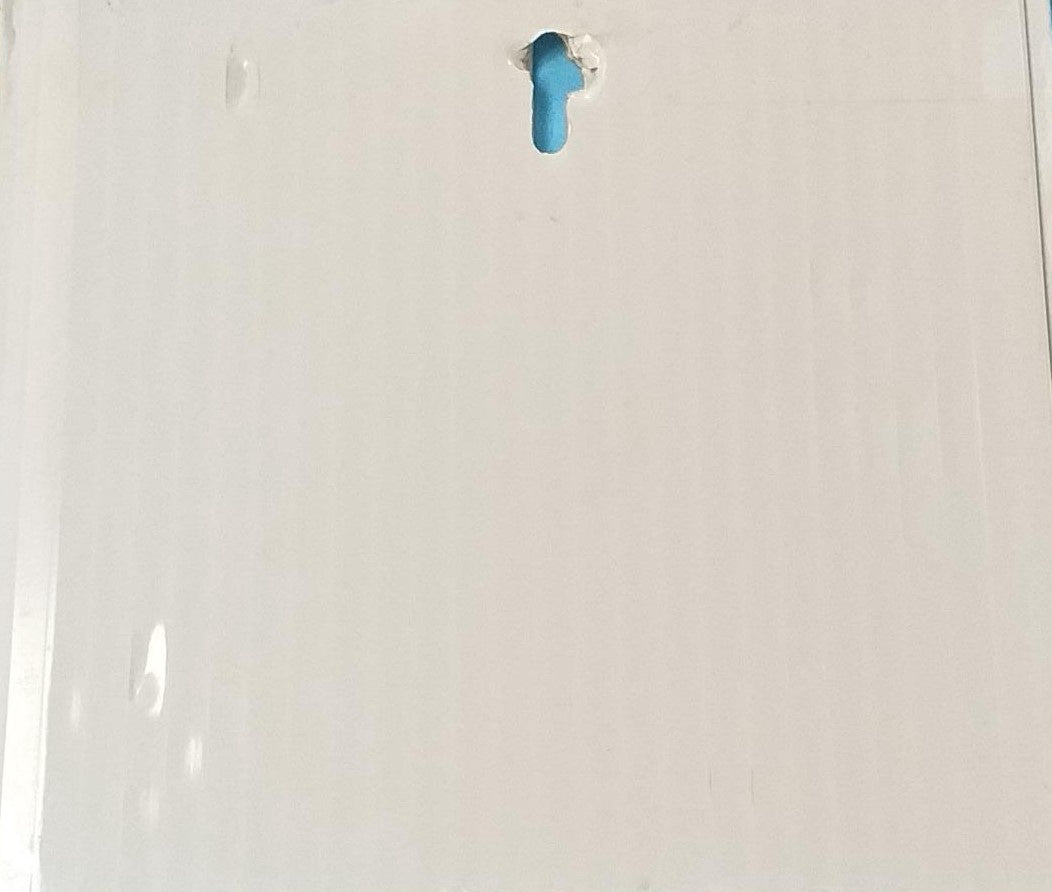 Ceiling PVC 19.5' X8" #GB001/LT504 White Plain