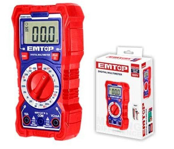 EMTOP Multimeter EDMR16002 600V Digital