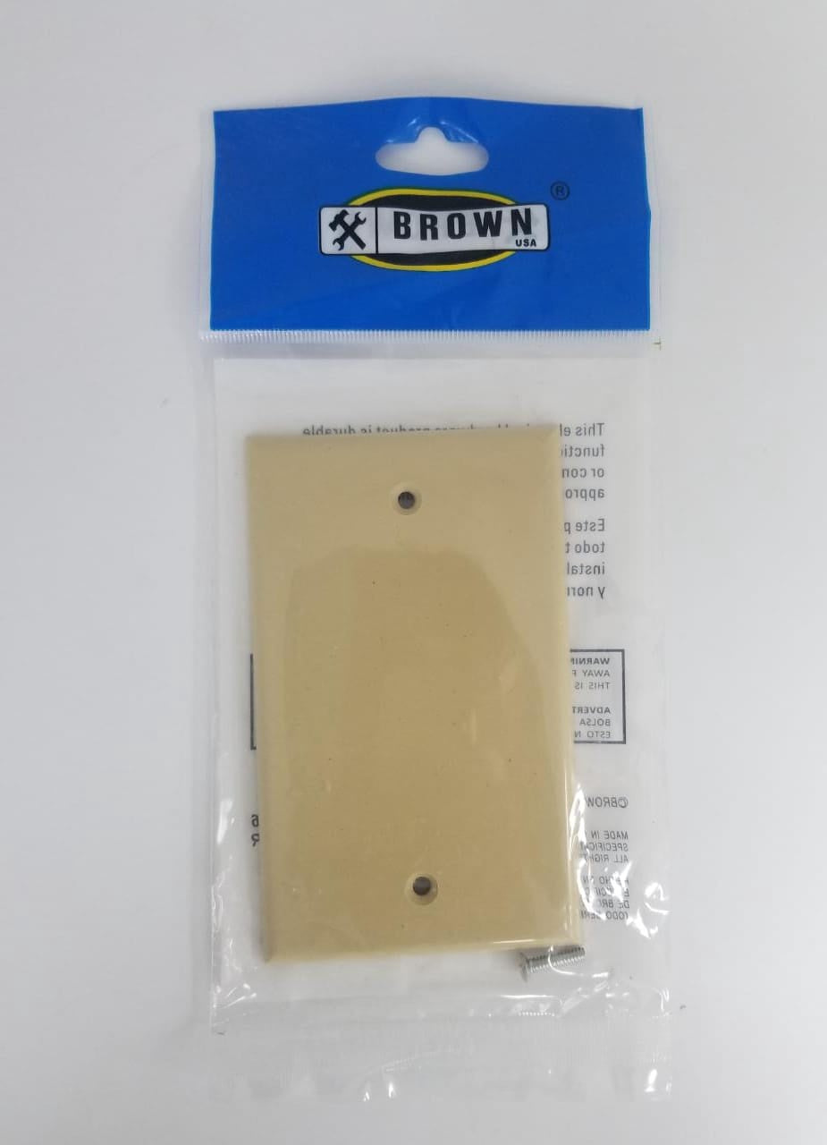 BROWN USA Cover 2" X 4" Blank #BREL0036