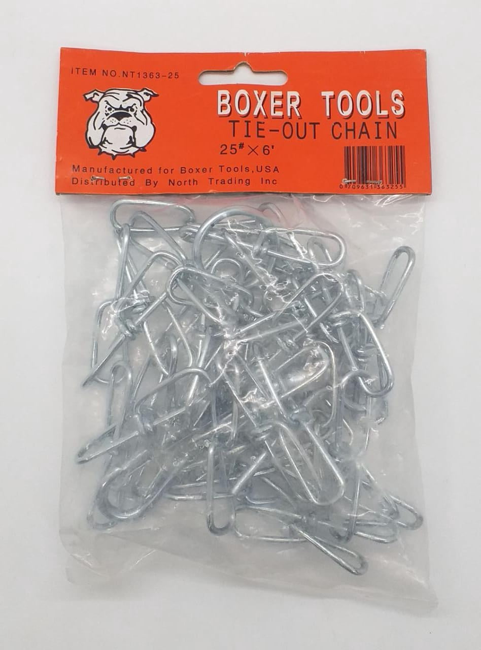 BOXER Dog Chain #25X6' NT1363-25/NTCP-25X6