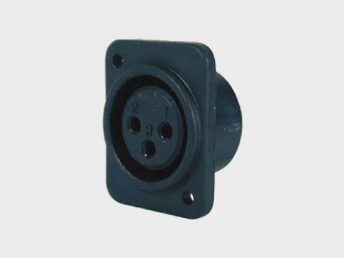 STUDIO Z Plug Chass Xlr Female 3-PIN X-1067 Plastic
