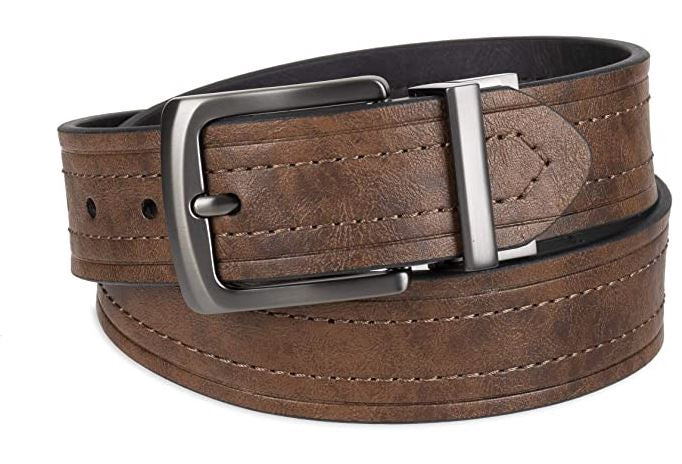 LEVI'S Men Belt Reversible Casual Jeans BROWN/BLACK
