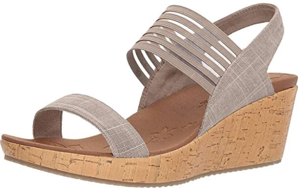 SKECHERS Footwear Cali Beverlee Smitten Kitten Wedge Sandal