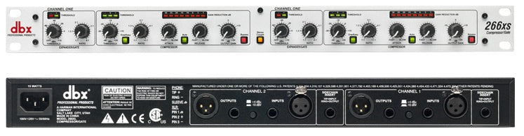 DBX Compressor Gate 266XS