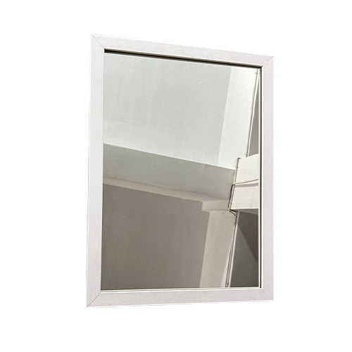 WOLLATON Bathroom Mirror White Pu Frame 31.5"X23.6" GNM-MRWF08060