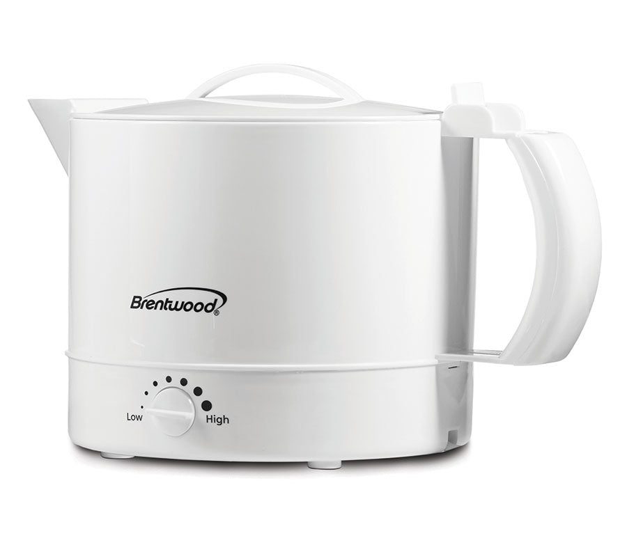 BRENTWOOD Kettle Hot Pot KT-32W 32OZ White