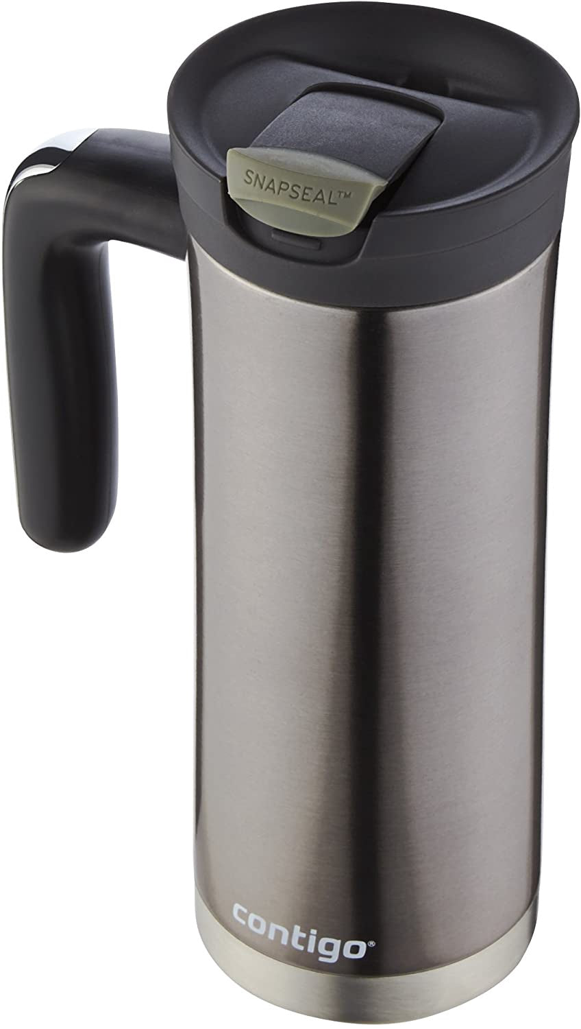 CONTIGO Travel Mug 20OZ Snap Seal Superior Stainless Steel Tumbler Leaden Gray