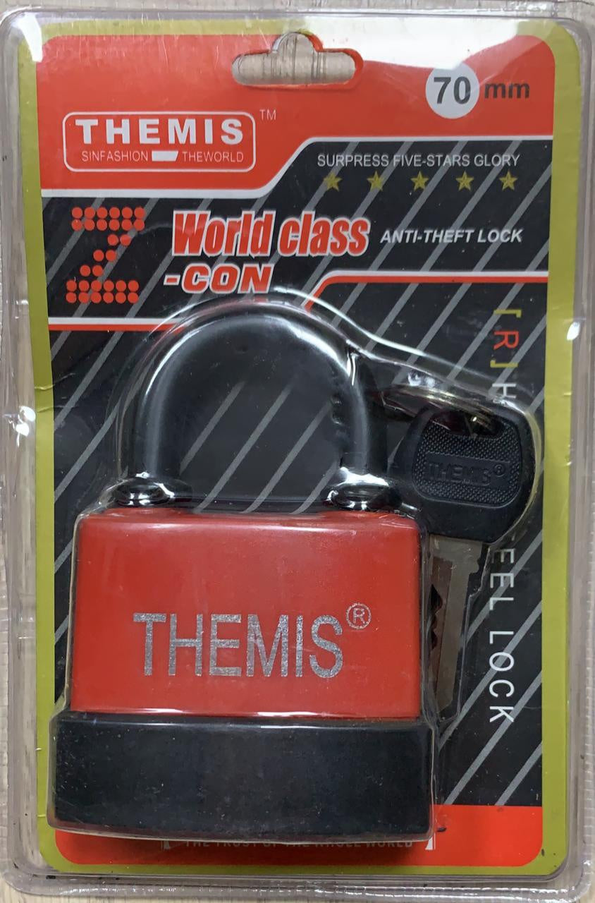 THEMIS Padlock 70MM Short Shackle Weatherproof