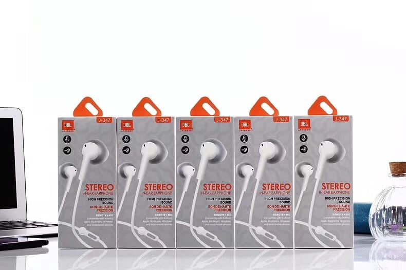 GENERIC Earphones with Mic J-347 Stereo IN-EAR