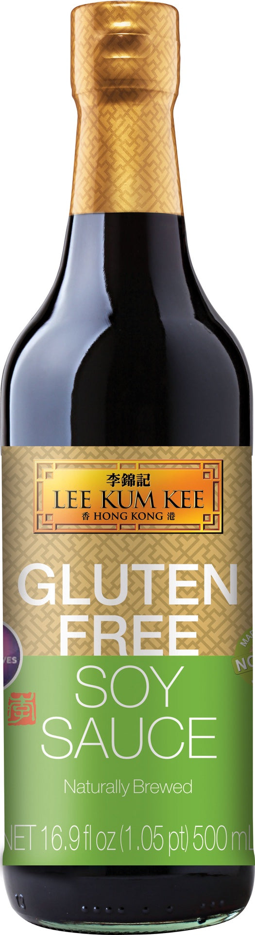 LEE KUM KEE Gluten Free Soy Sauce 16.9OZ 500ML