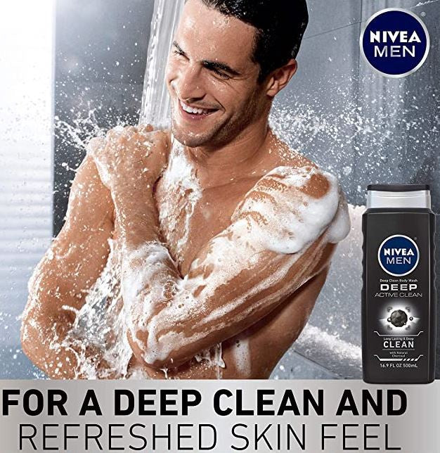 NIVEA Gift Set Men Clean Deep Skin Care Collection