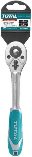 TOTAL Ratchet Handle 1/4" THT106146 Wrench