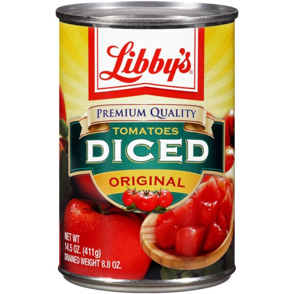 LIBBY'S Tomato Diced Original 14.5OZ 411G