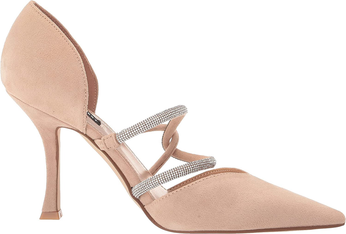 NINE WEST Footwear Women's WNSPARKS2-A Light Natural 110 / 7.5 / 7.5