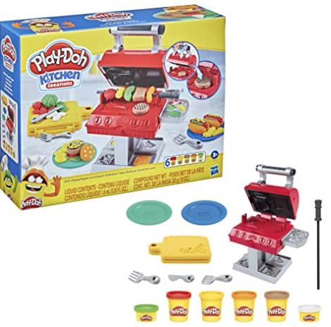 PLAY-DOH Toy Kitchen Creations Grill 'N Stamp Playset