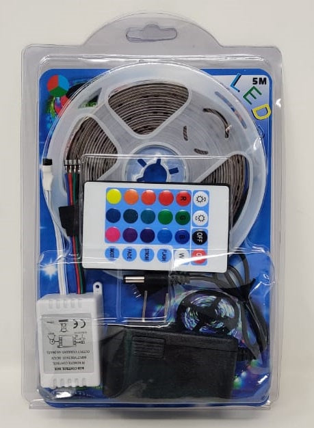 Light LED Strip 5M with Remote #3528 Multi Color