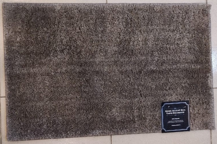HOME ACCENT RUG Floor Mat 20 X 32" 50X80CM Shaggy