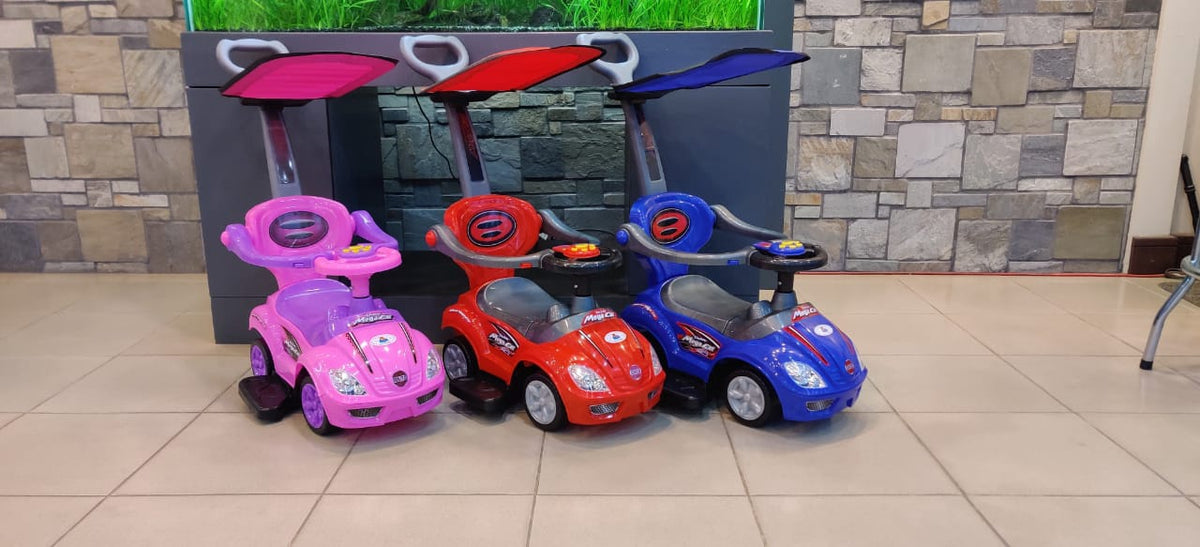 Toy Car Mega Car Push Type 694CP Ride on 3IN1 with Top