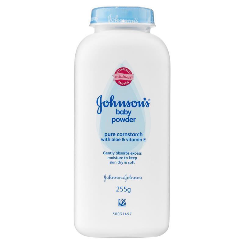 Johnson & Johnson Cornstarch Baby Powder with Aloe & Vitamin E