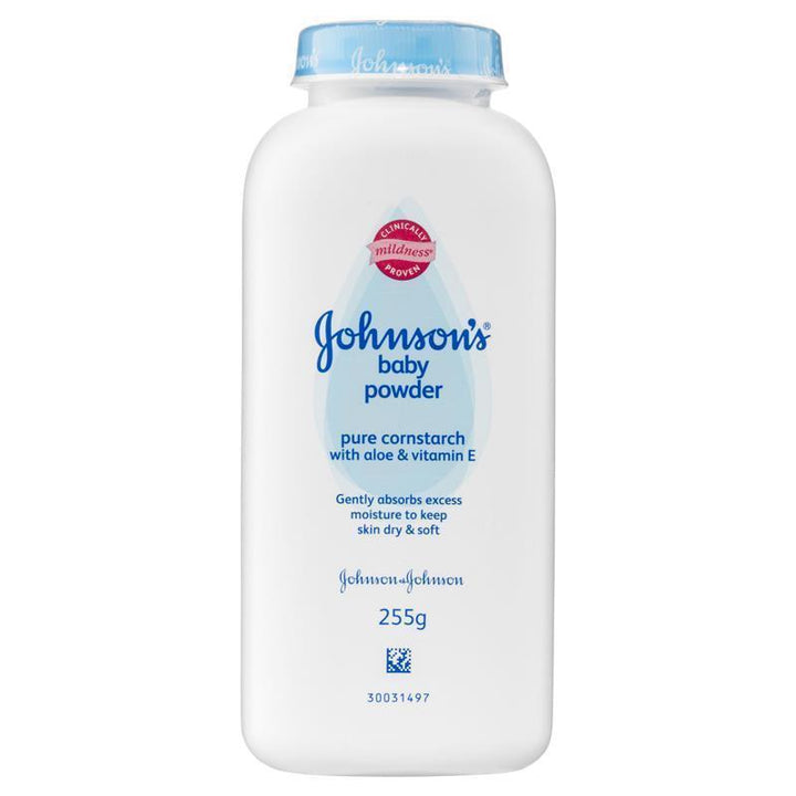 Johnson & Johnson Cornstarch Baby Powder with Aloe & Vitamin E