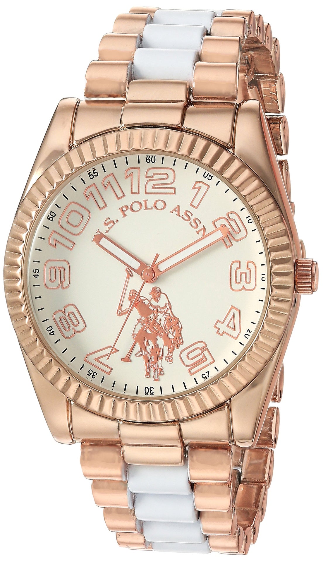 US POLO ASSN. Watch Women U.s. Polo Assn. ANALOG-QUARTZ with Alloy Strap, Two Tone, 20 USC40125