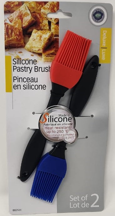TODAY KITCHEN Baking Silicone Pastry Brush 882501 2PCS Pack