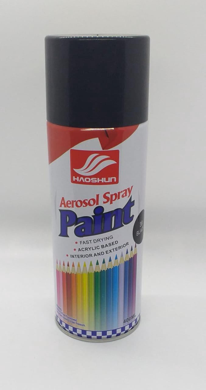 HAOSHUN Tin Spray Black