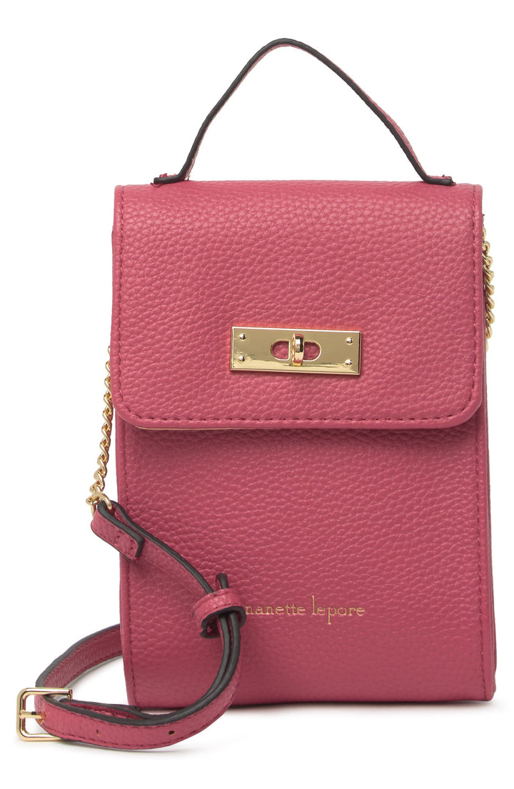 NANETTE LEPORE Bag Labelle TOP-HANDLE Phone Crossbody