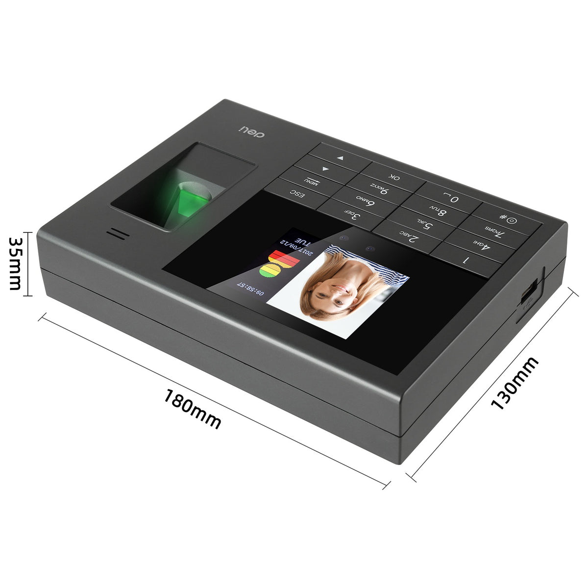 DELI Attendance Machine Face Recognition 3765