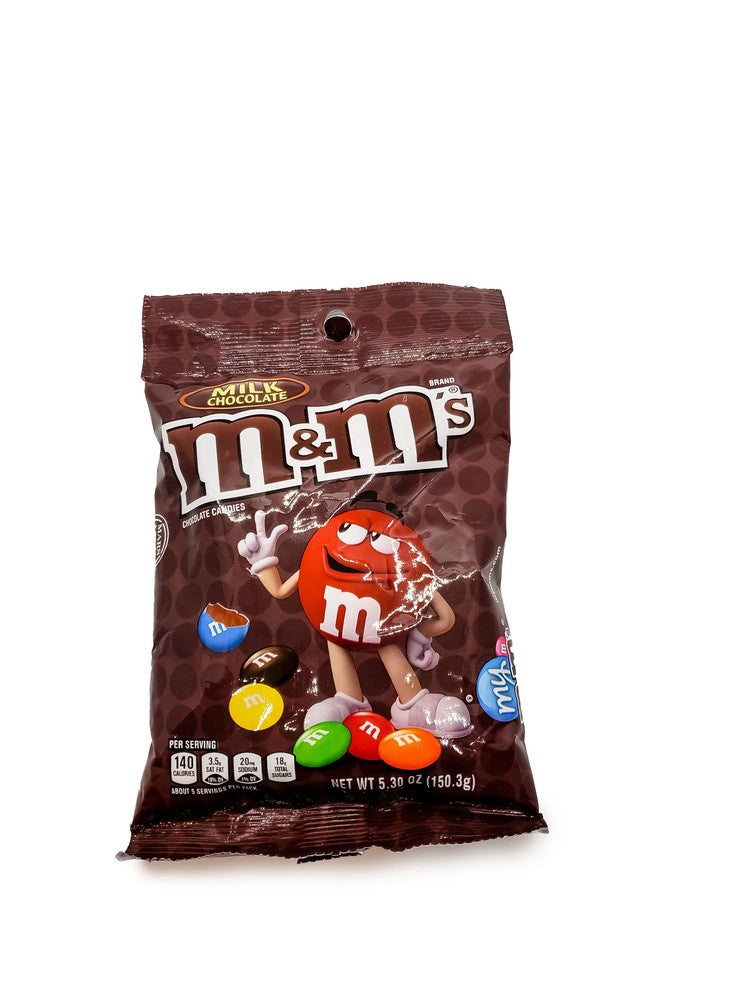 M&M Milk Chocolate Candies 5.30OZ 150.3G