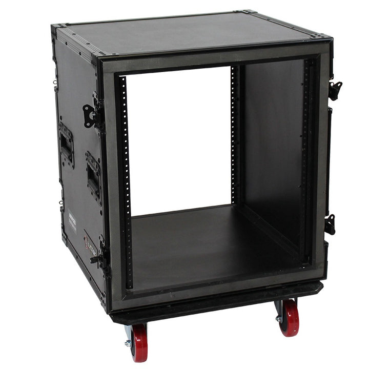 BLASTKING Console Rack Case IBKE-ARW12U Shockmount with Wheels