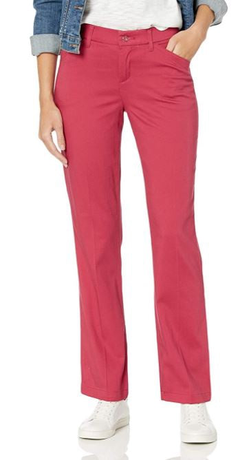 LEE Pants Women Motion Flex Size 4 Straight Leg