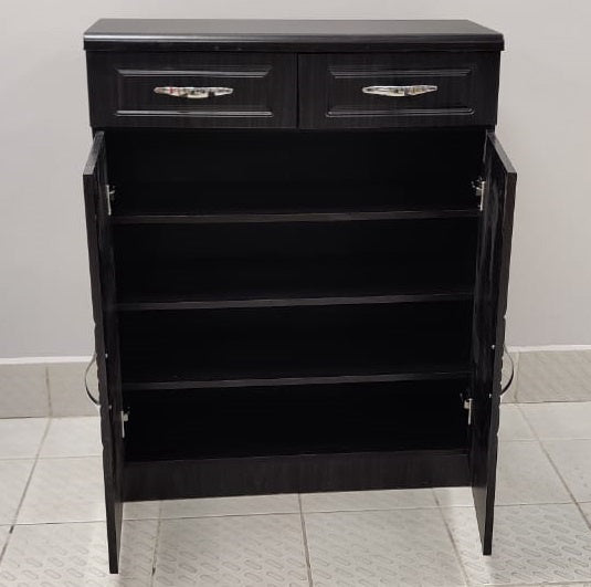Shoe Cabinet Rack Dark 1820-2