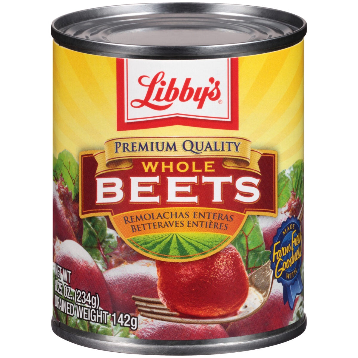 LIBBY'S Whole Beets 8.25OZ 234G