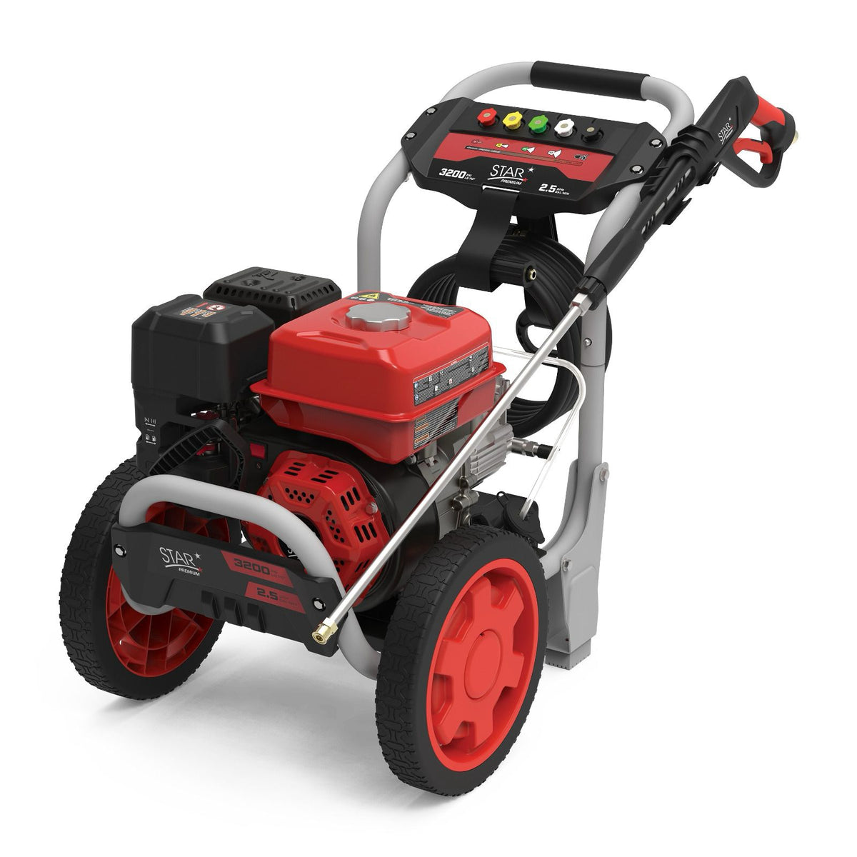 STAR Pressure Washer 3200PSI STP3200 Premium Red