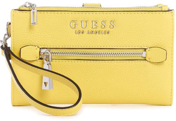 GUESS Purse Wallet Wristlet Organizer Double Zip