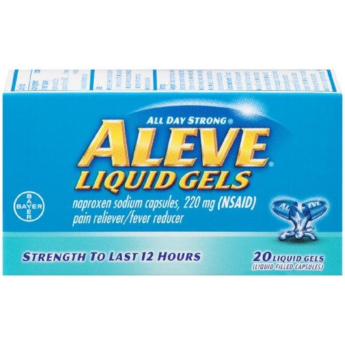 Aleve Liquid Gels 20's