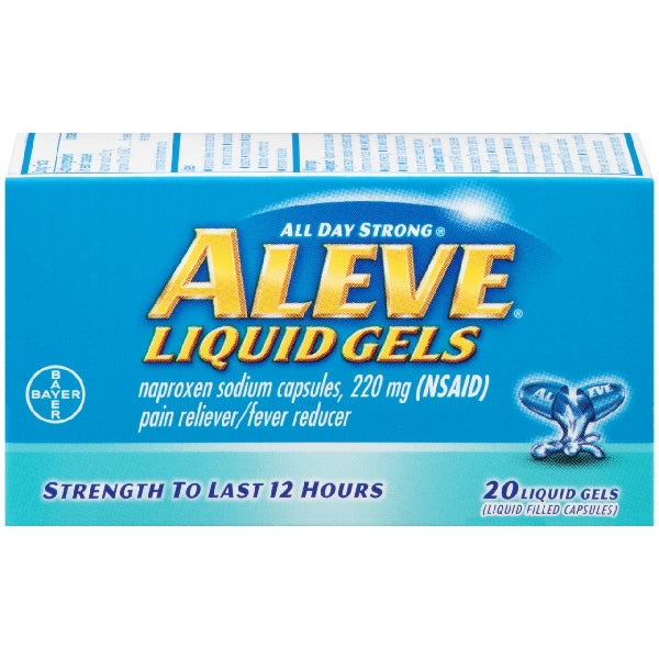 Aleve Liquid Gels 20's