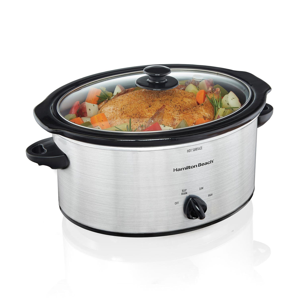 HAMILTON BEACH Slow Cooker 33156RG 5QT