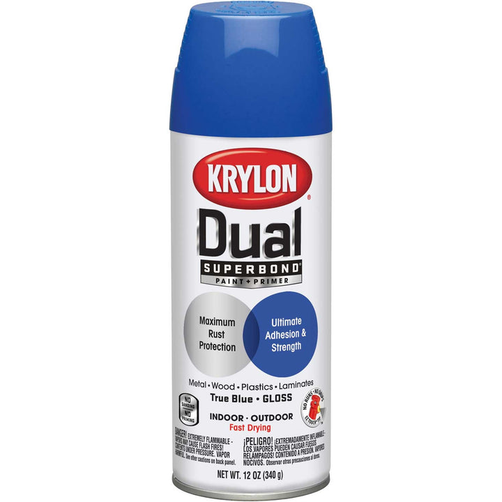 KRYLON Dual Gloss True Blue 8820 12OZ