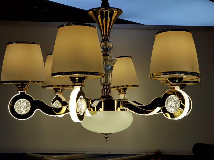 Chandelier LED 69013-6 with Remote Control